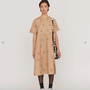 BRAND NEW WITH TAGS Happy Sad Beige Dress